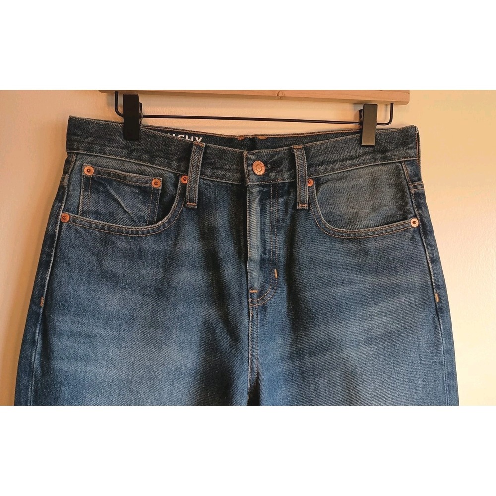 J.Crew High Rise Slouchy Boyfriend Jeans Womens 26 Medium Wash Straight NWOT - Picture 2 of 13